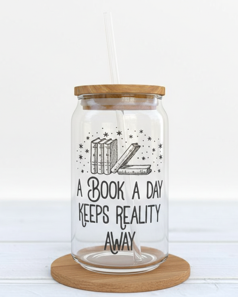 A Book a Day Keeps Reality Away Glasscan