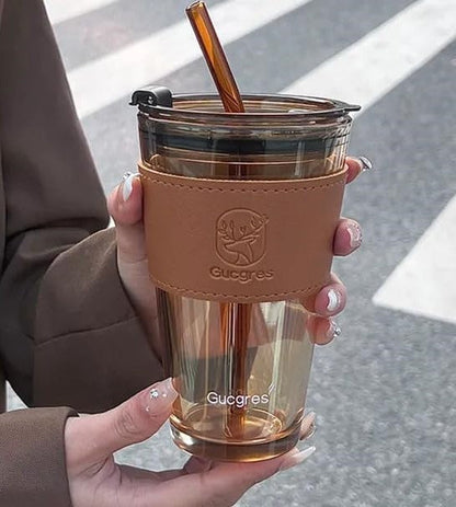 Brown Dual Mode Glass Can