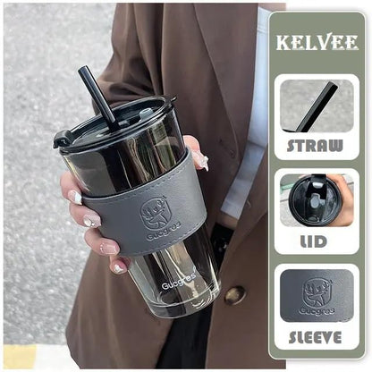 Gray Dual Mode Glass Can