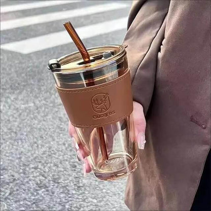 Brown Dual Mode Glass Can