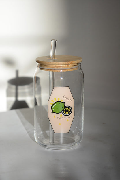 Lemon Glass Can