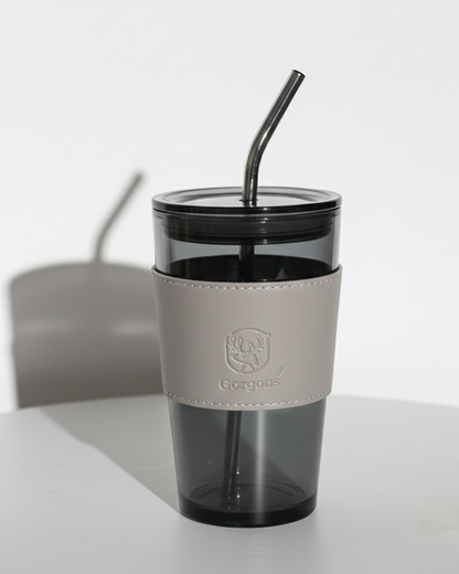 Gray Dual Mode Glass Can