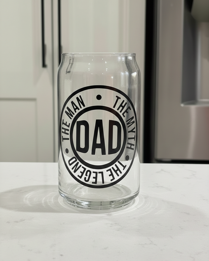 Daddy Glass Can – Thoughtful Gift for Dad