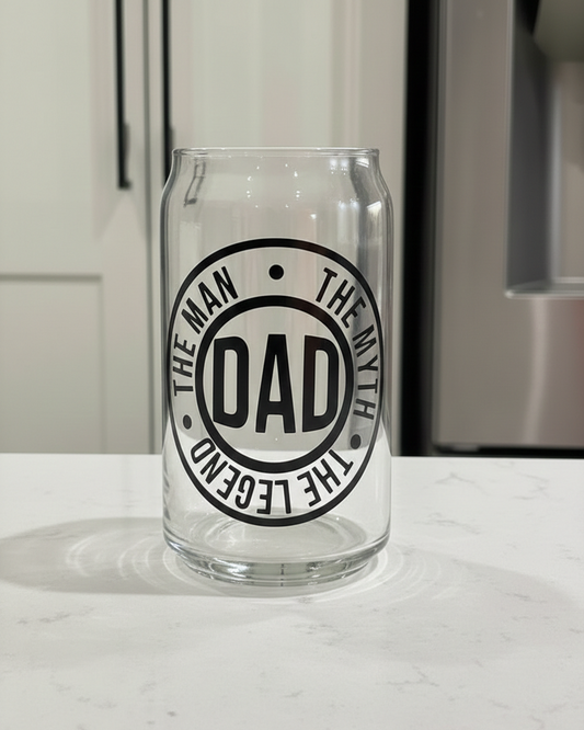 Daddy Glass Can – Thoughtful Gift for Dad