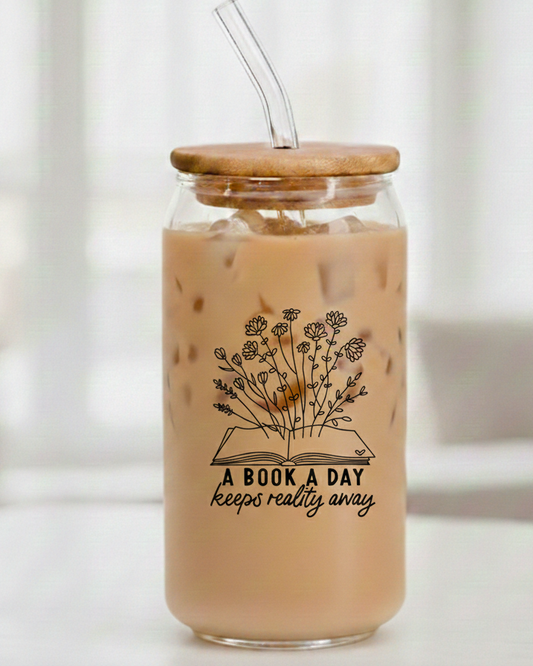 A Book A Day Keeps The Reality Away Glasscan