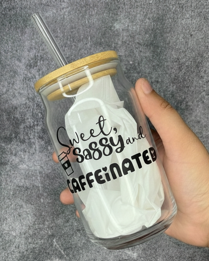 Sweet Sassy & Caffienated Glasscan