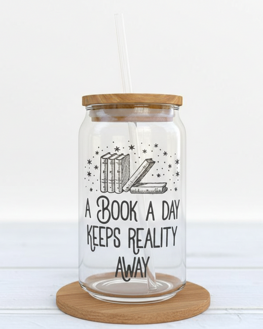 A Book a Day Keeps Reality Away Glasscan