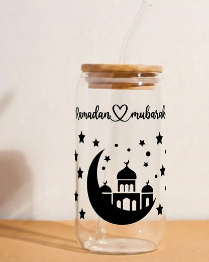 Ramadan Reflections Glass Can