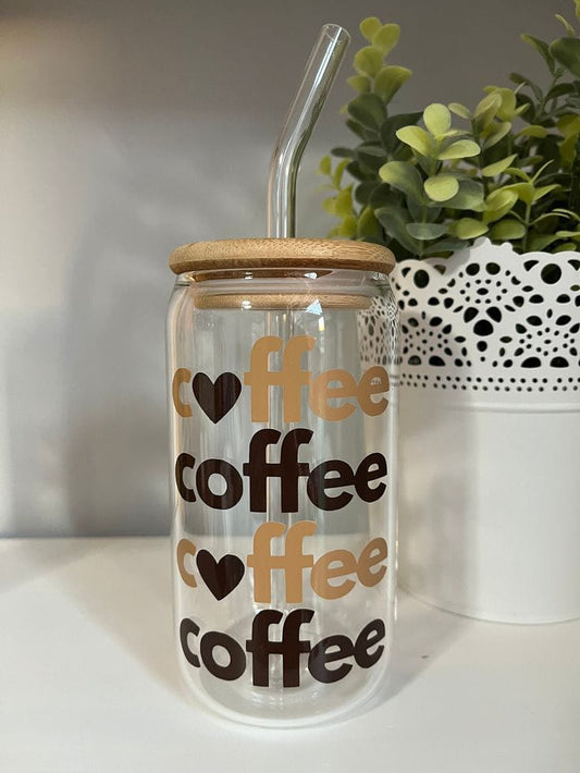 Brown Coffee Glasscan