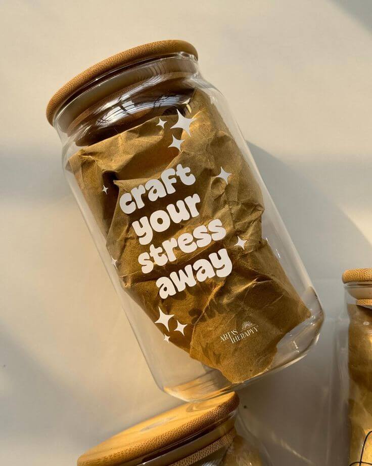 Craft Your Stress Away Glasscan